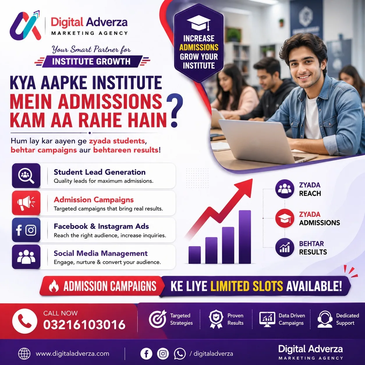 Course Highlight Post, Education sample creative