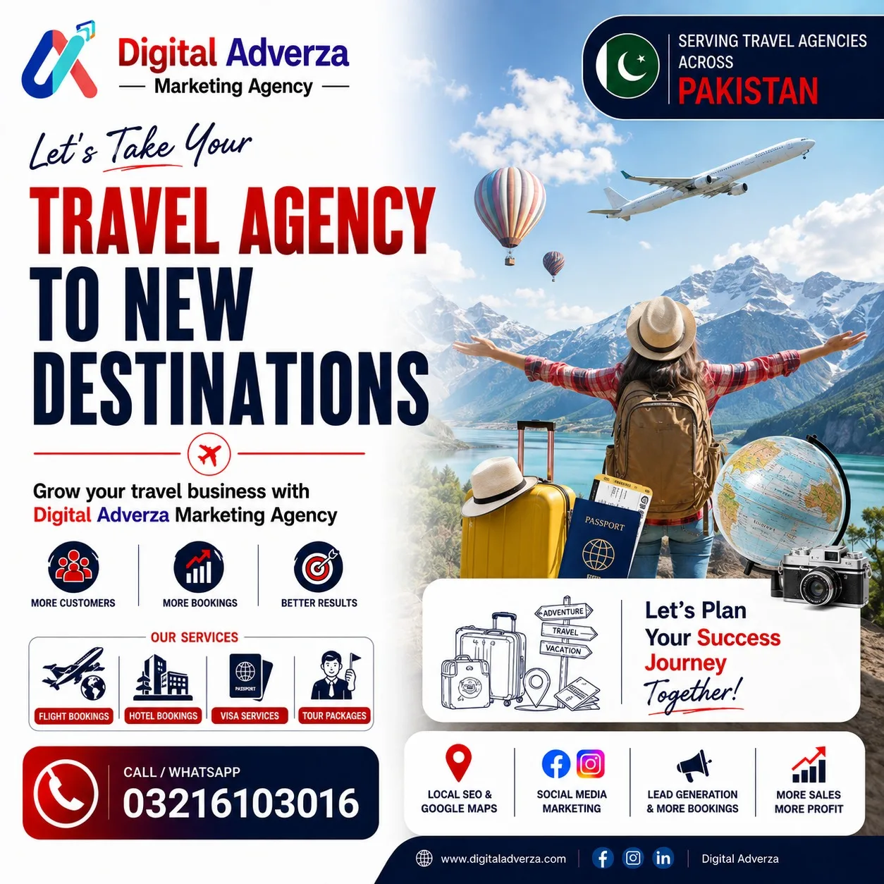 Tour Package Deal, Travel Agency sample creative